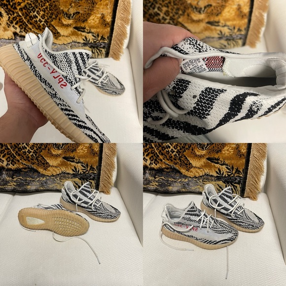 Yeezy Other - Yeezy Zebra men’s Size 9.5
